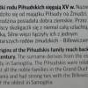 Początki rodu Piłsudskich